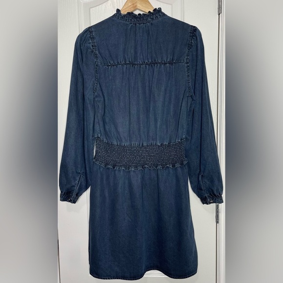 Rails Shawna Denim Dress In Dark Vintage Size Small - Picture 13 of 13